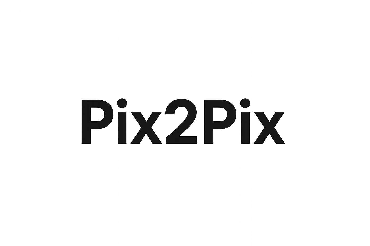 Pix2pix Logo